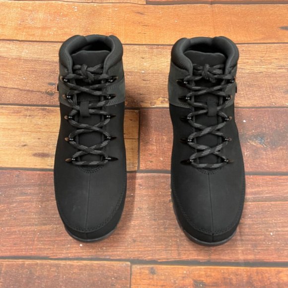 Timberland A1KAC Euro Sprint Men Nubuck Leather Black Hiker Boots